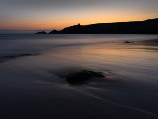 Seascape of Port Blanc near Quiberon