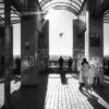 Entering the scene in Belleville, Paris, France