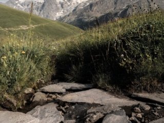 La Meije mountain, Alps