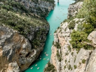 View on the Verdon river