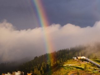 Rainbow in Valberg