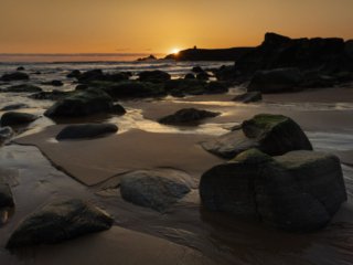Sunset at Port Blanc, near Quiberon