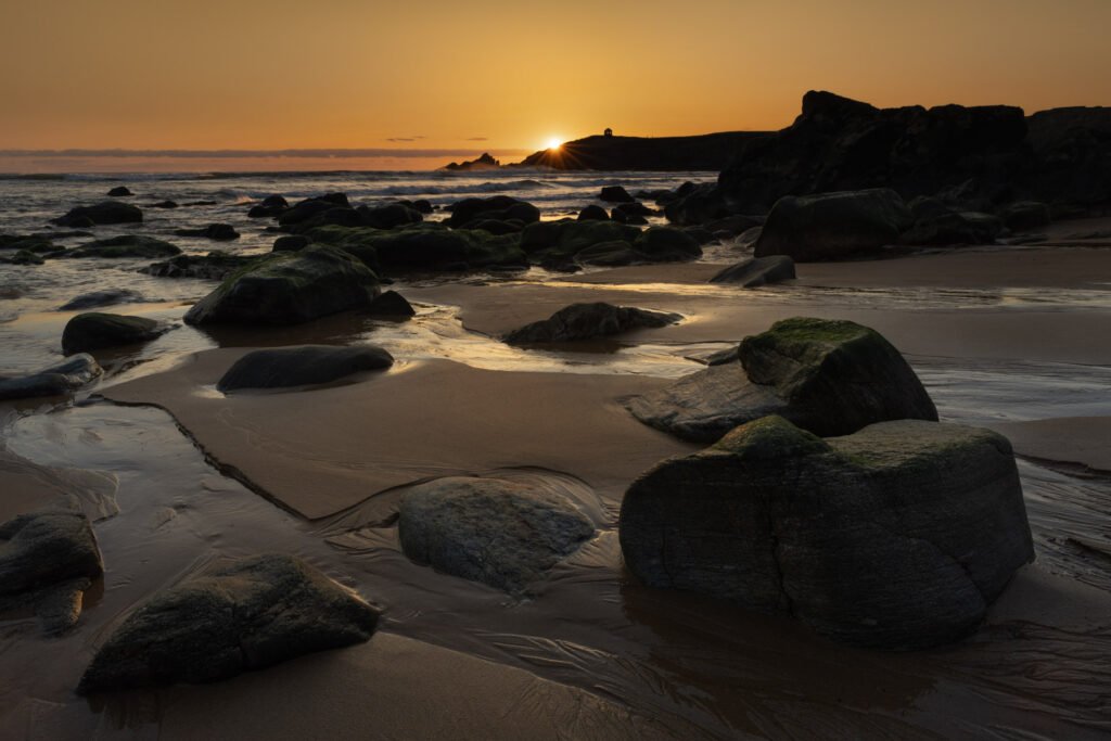 Sunset at Port Blanc, near Quiberon