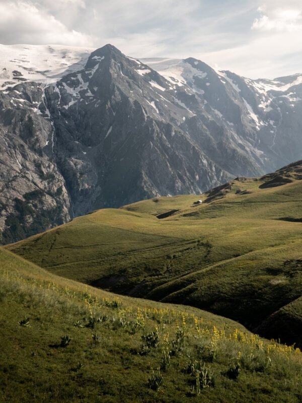 La Meije glacier, Alps, France