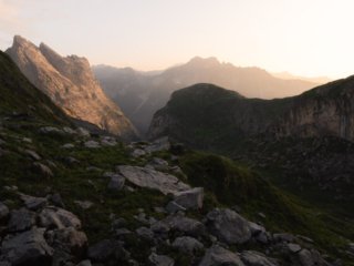 Sunset at col de la Vanoise
