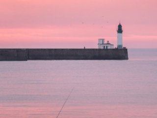 Fisherman in Mers-les-Bains, Baie de Somme