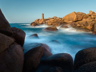 Lighthouse of Ploumanach, Brittany