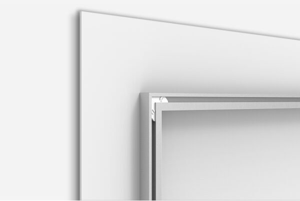 Removable frame