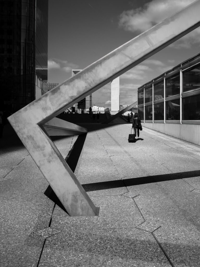 Business trip in La Defense, France