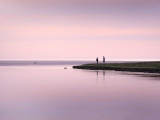 Minimalist scene at Berck-sur-Mer