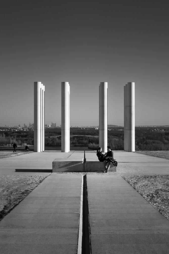 Couple in Cergy Axe Majeur