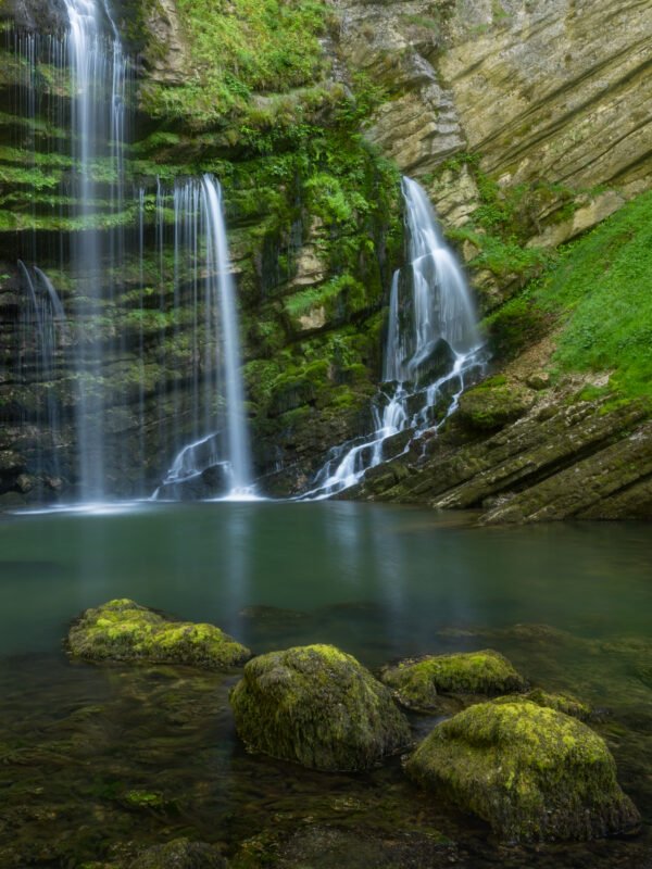 Cascades du Flumen, Septmoncel-Les-Molunes, France.