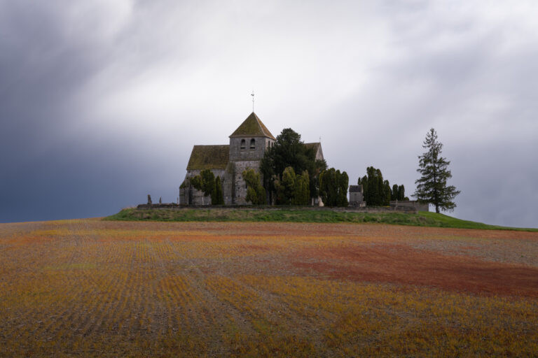 Église Saint-Martin de la Genevraye, La Genevraye, France.